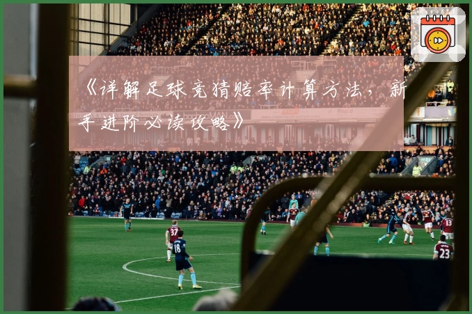 《详解足球竞猜赔率计算方法，新手进阶必读攻略》